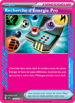 Recherche d'Énergie Pro