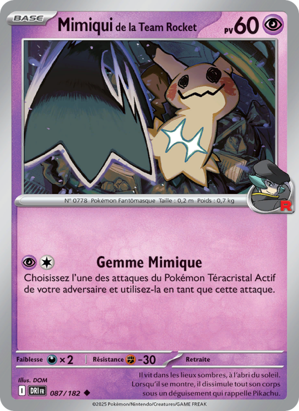 Mimiqui de la Team Rocket from Rivalités Destinées