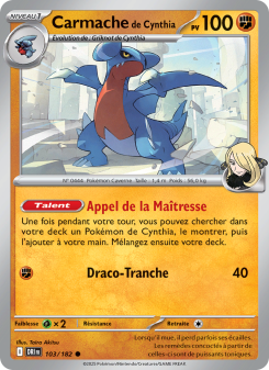 Carmache de Cynthia from Rivalités Destinées