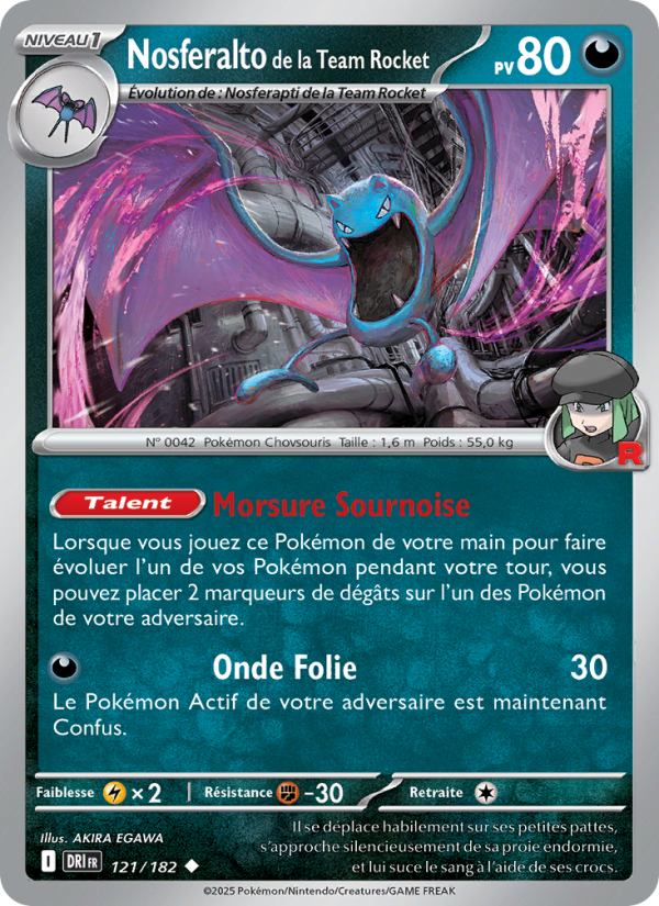 Nosferalto de la Team Rocket