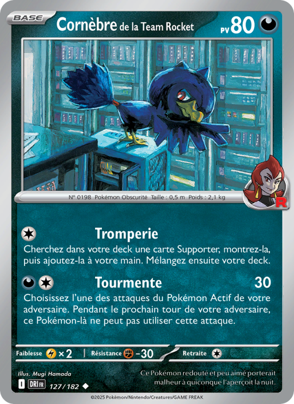 Cornèbre de la Team Rocket from Rivalités Destinées