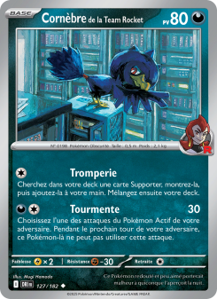 Cornèbre de la Team Rocket from Rivalités Destinées