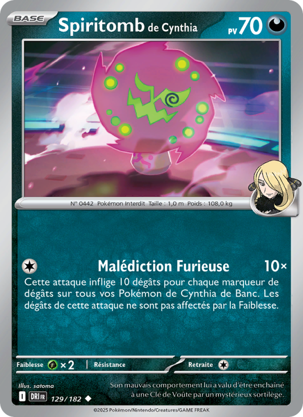 Spiritomb de Cynthia from Rivalités Destinées