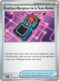 Émetteur-Récepteur de la Team Rocket from Rivalités Destinées