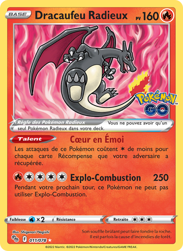 Dracaufeu Radieux