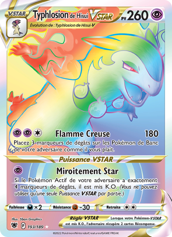 Typhlosion de Hisui VSTAR