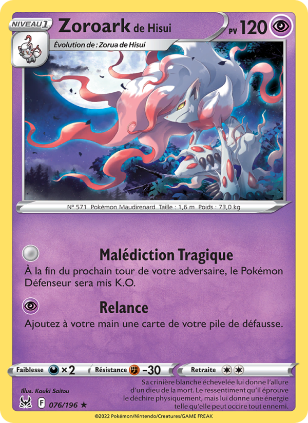 Zoroark de Hisui