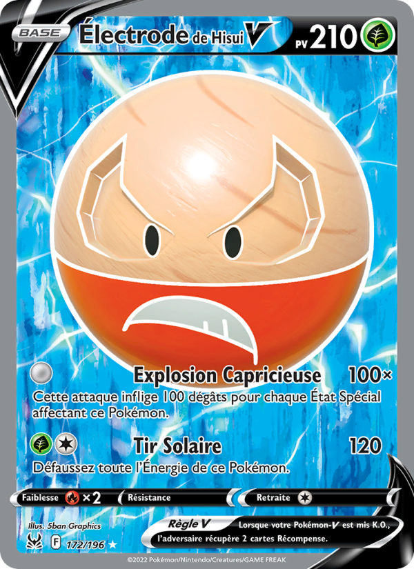 Électrode de Hisui V