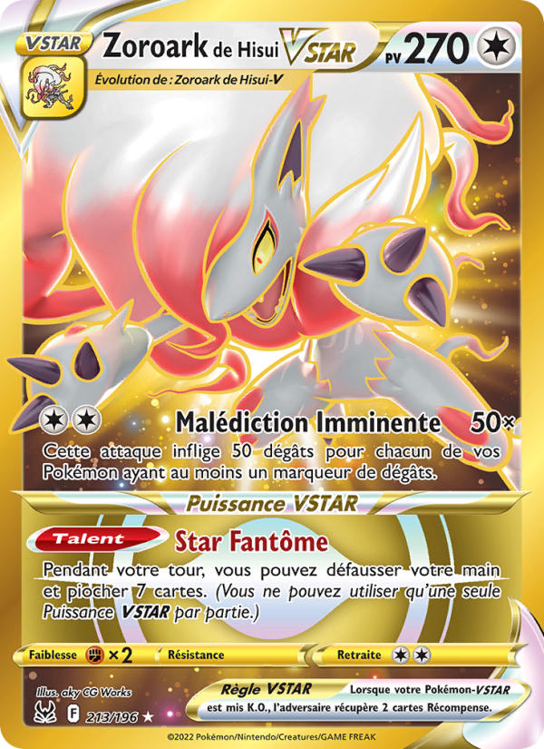 Zoroark de Hisui VSTAR