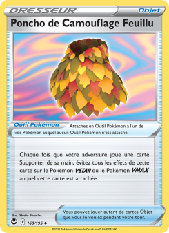 Poncho de Camouflage Feuillu