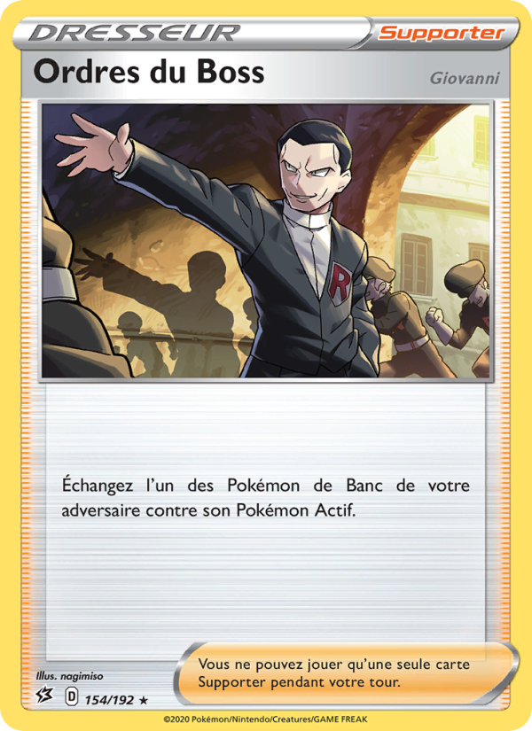 Ordres du Boss (Giovanni)