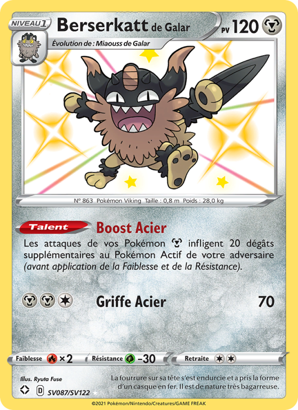 Berserkatt de Galar from Destinées Radieuses