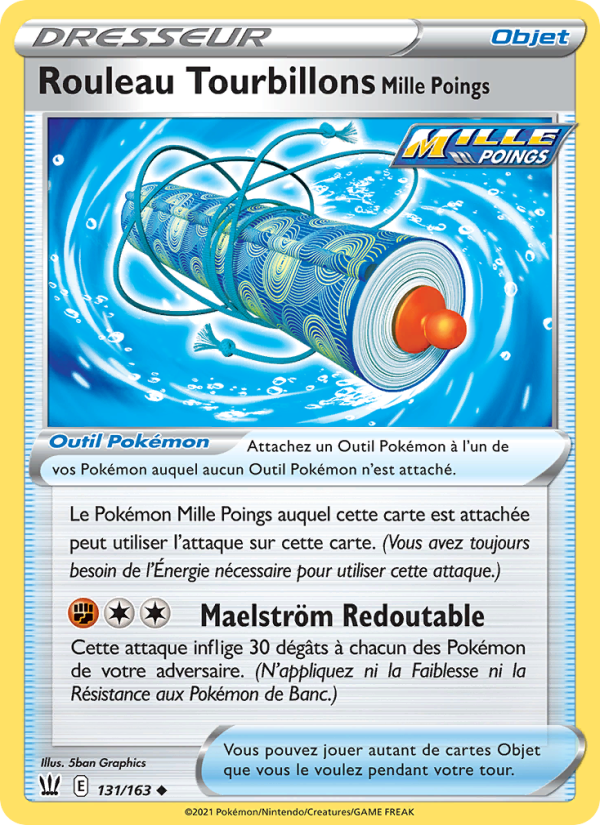 Rouleau Tourbillons Mille Poings