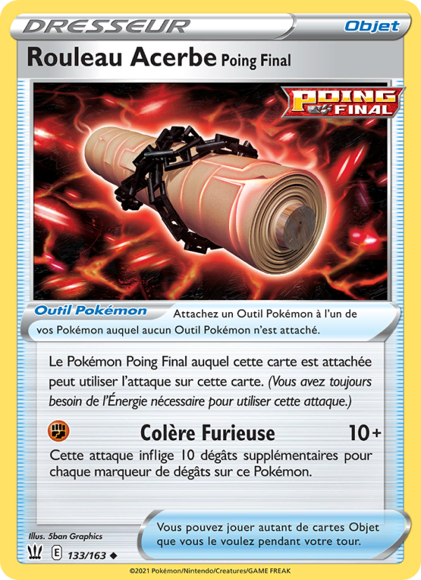 Rouleau Acerbe Poing Final