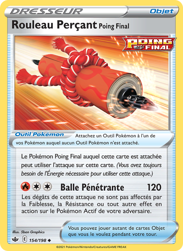 Rouleau Perçant Poing Final