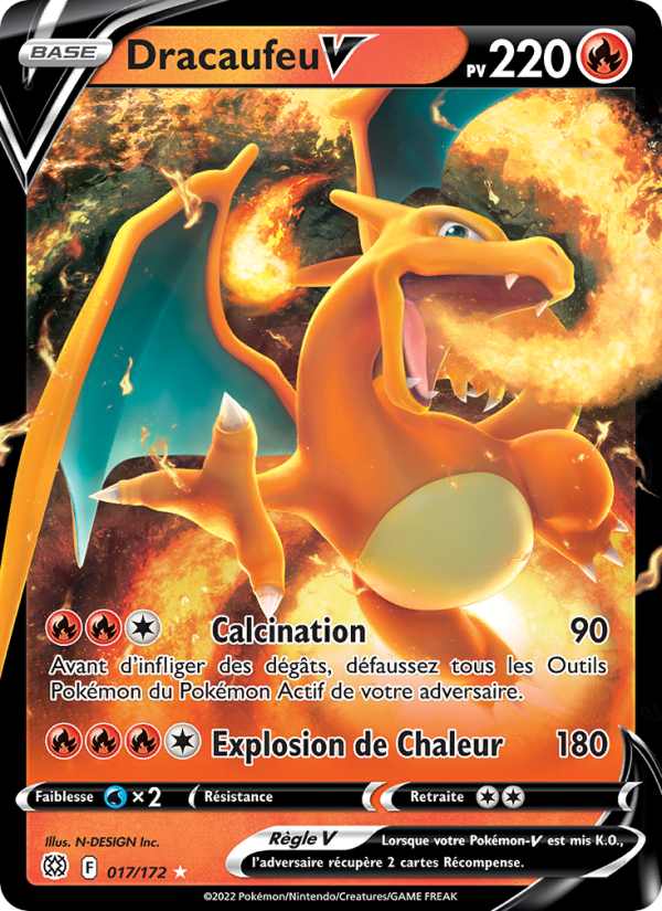 Dracaufeu V from Stars Étincelantes