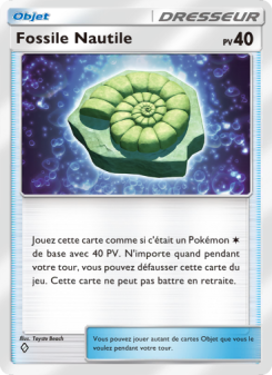Fossile Nautile