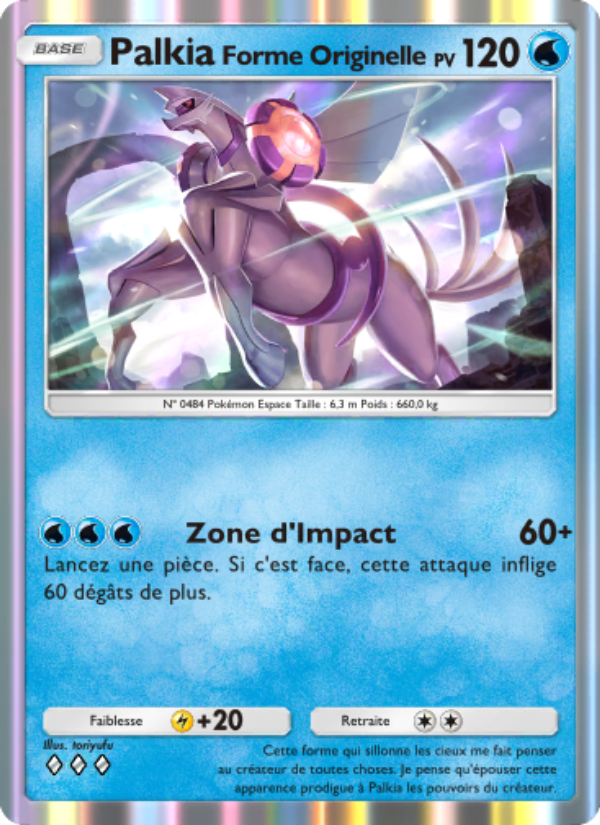 PalkiaForme Originelle