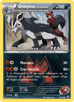 Grahyèna de la Team Magma