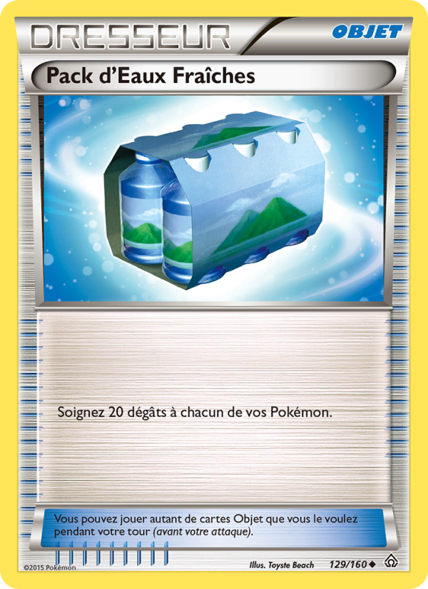 Pack d'Eaux Fraîches