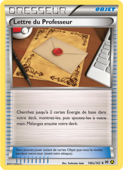 Lettre du Professeur