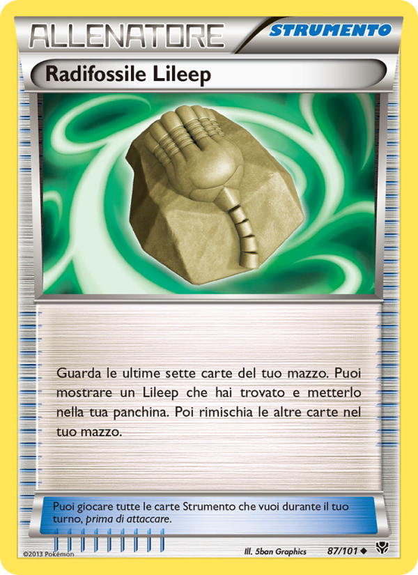 Radifossile di Lileep
