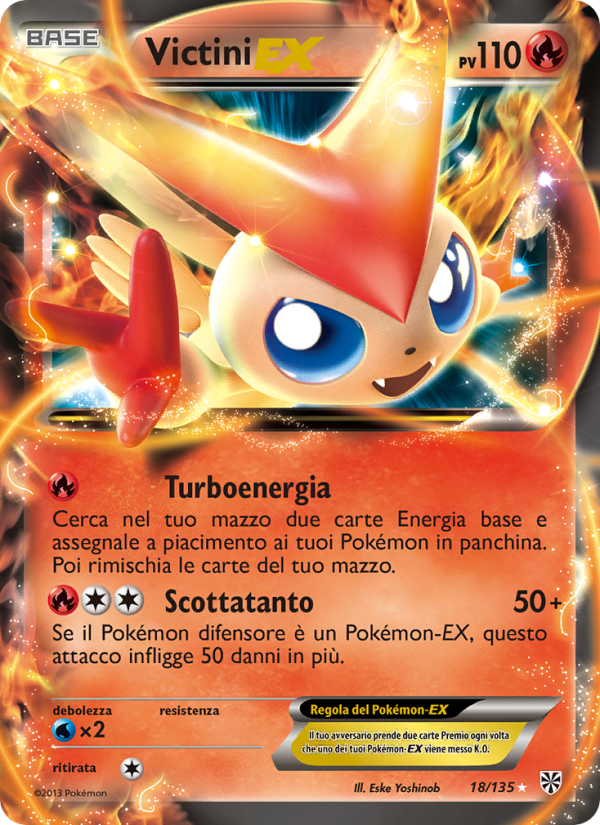 Victini-EX from Uragano Plasma