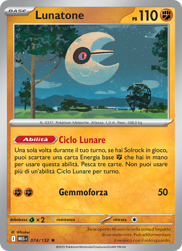 Lunatone from Megaevoluzione