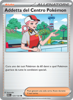 Addetta del Centro Pokémon
