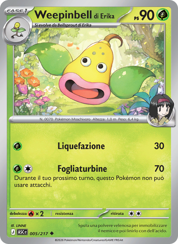 Weepinbell di Erika
