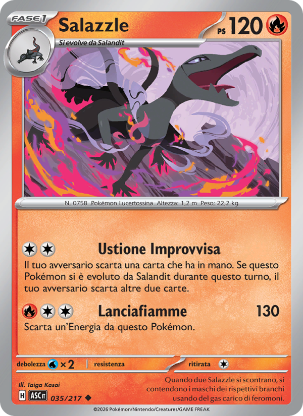 Salazzle from Ascesa Eroica