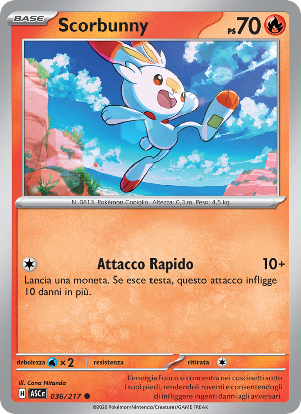 Scorbunny from Ascesa Eroica