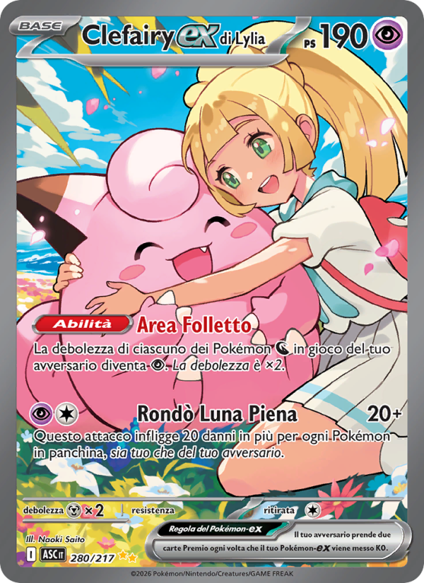 Clefairy-ex di Lylia
