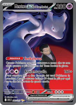 Mewtwo-ex del Team Rocket