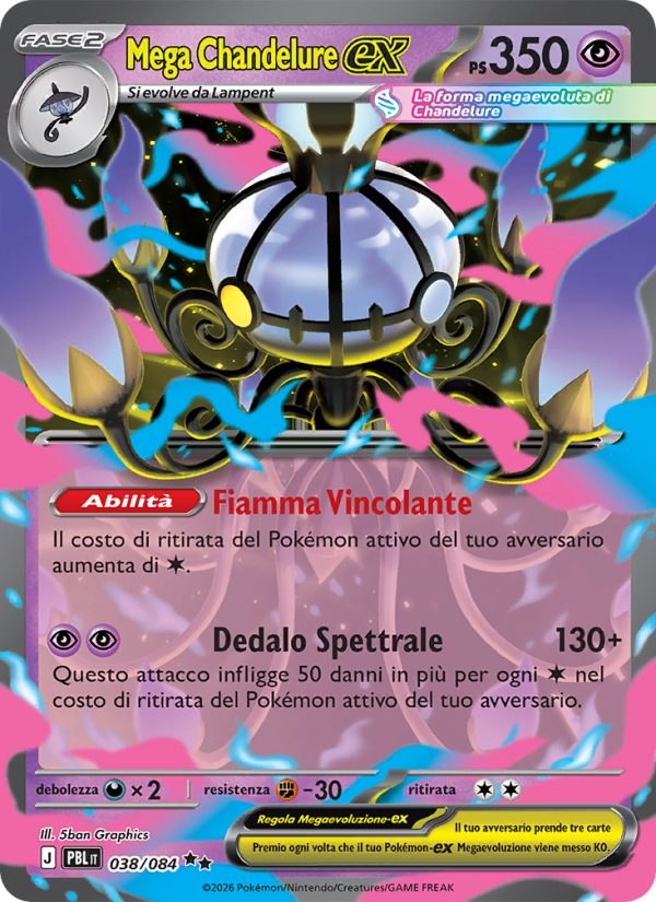 Mega Chandelure-ex