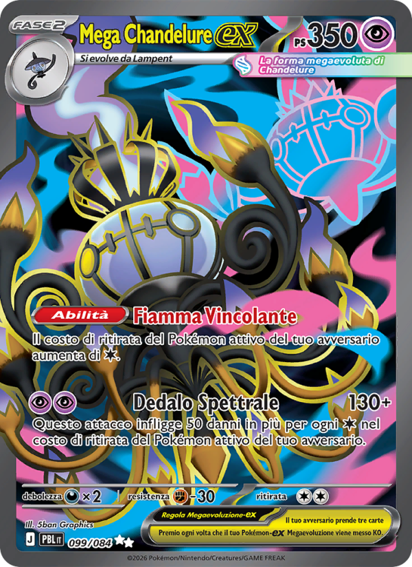 Mega Chandelure-ex