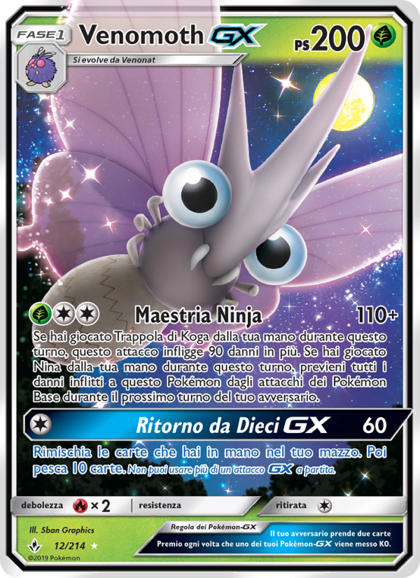 Venomoth GX