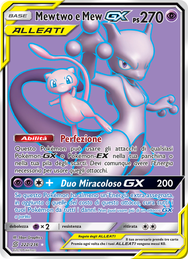 Mewtwo e Mew GX