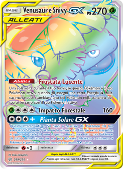 Venusaur e Snivy GX