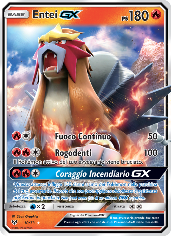 Entei GX from Leggende Iridescenti