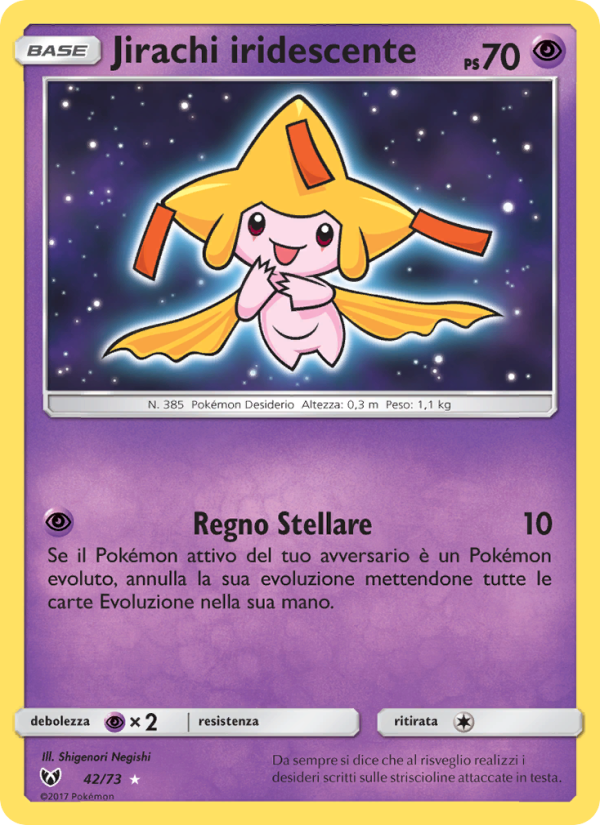 Jirachi iridescente