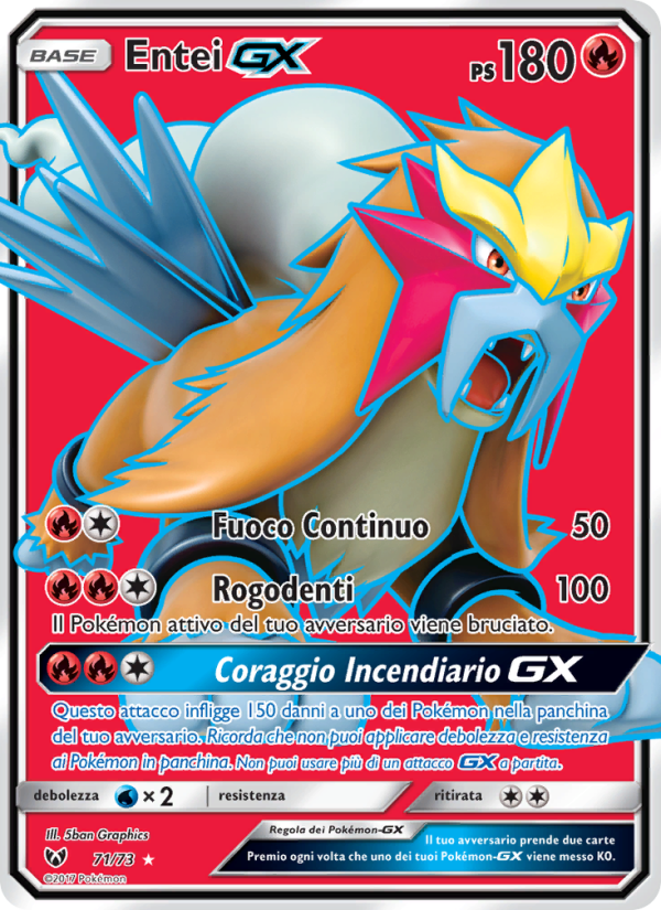 Entei GX from Leggende Iridescenti