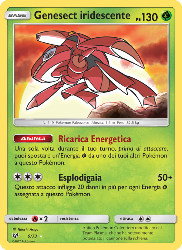 Genesect iridescente
