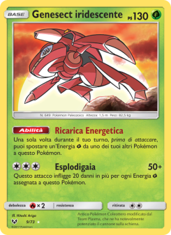Genesect iridescente
