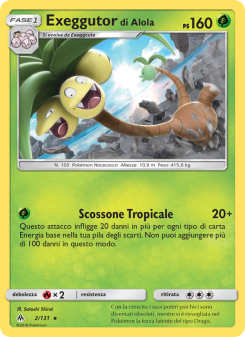Exeggutor di Alola