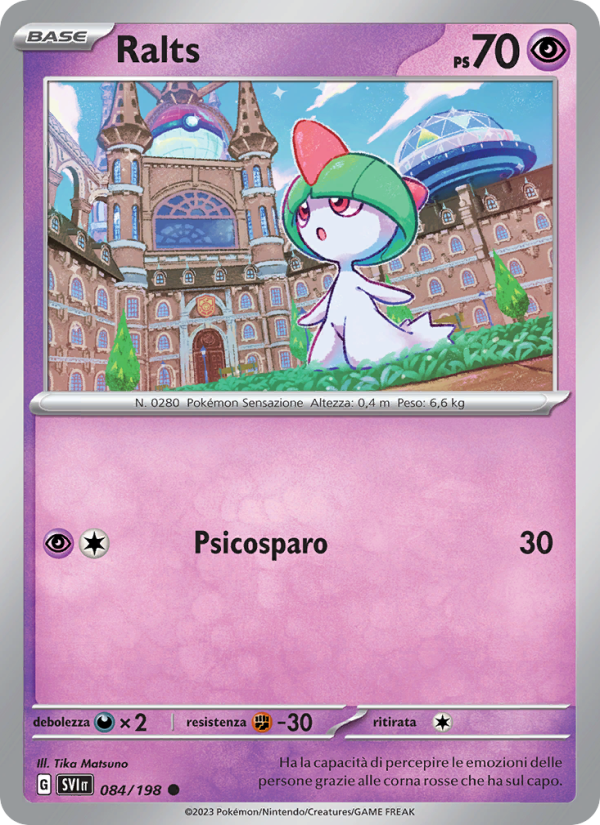 Ralts from Scarlatto e Violetto