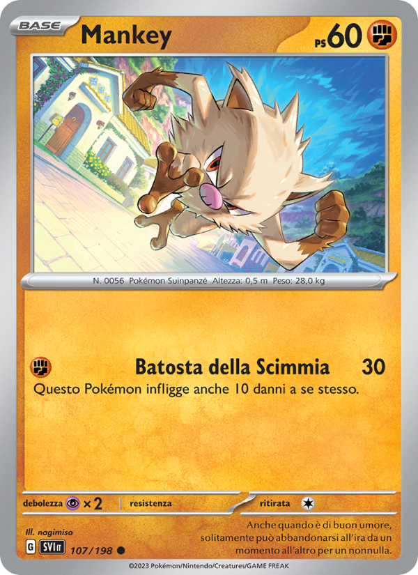 Mankey from Scarlatto e Violetto