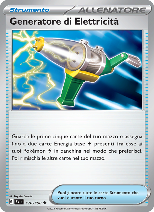 Generatore di Elettricità from Scarlatto e Violetto