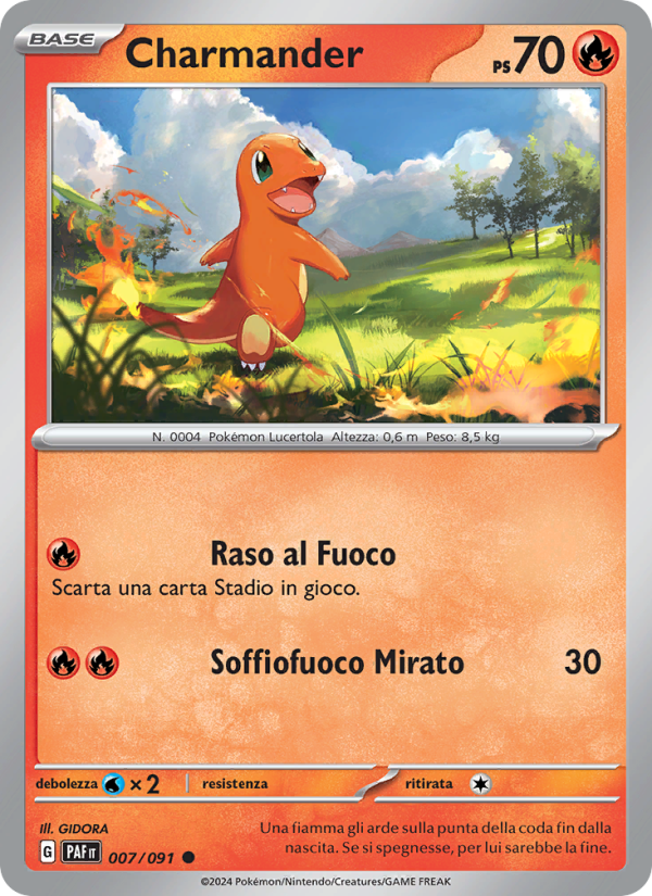 Charmander from Destino di Paldea