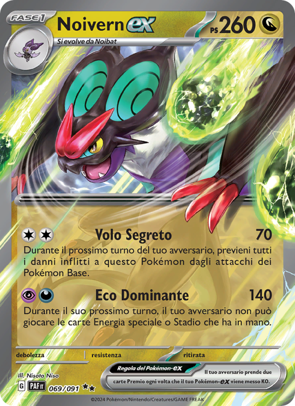 Noivern-ex from Destino di Paldea